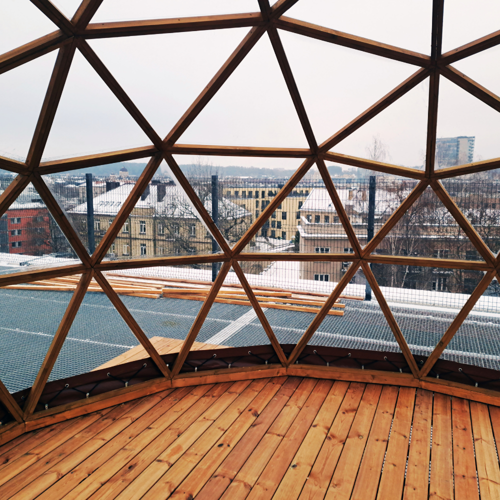 Wooden dome